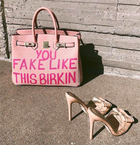 Would You Paint Your Birkin?