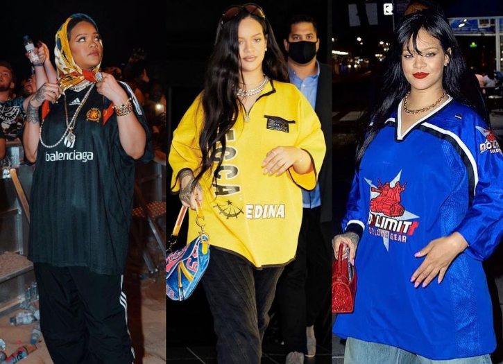 Rihanna’s Recent Street Style Has Been Hinting at her Super Bowl Gig