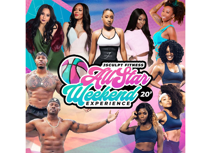 All-Star Weekend Event To Make You Sweat JSCULPT Fitness All-Star Weekend  Experience Hosted by Chicago's Own, Jaz Jackson - Sheen Magazine