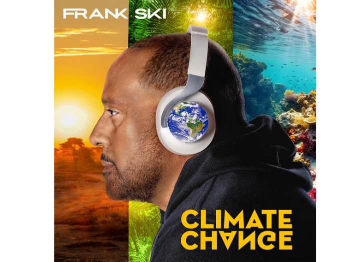 FRANK SKI Mixes Music with Environmental Activism on new ﻿CLIMATE CHANGE ambient album!