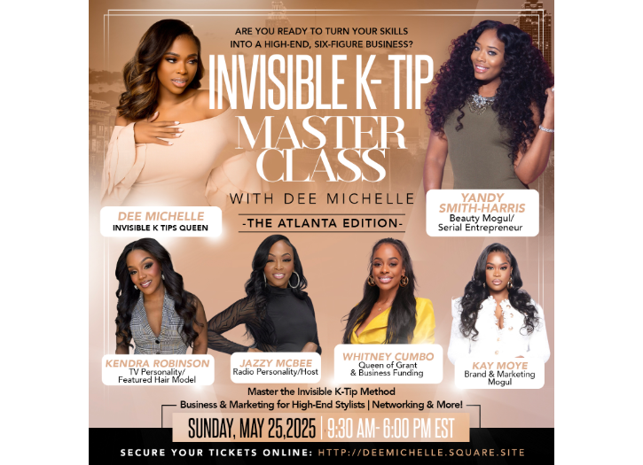 Dee Michelle’s Transformative Masterclass: Empowers Stylists to Scale Their Businesses